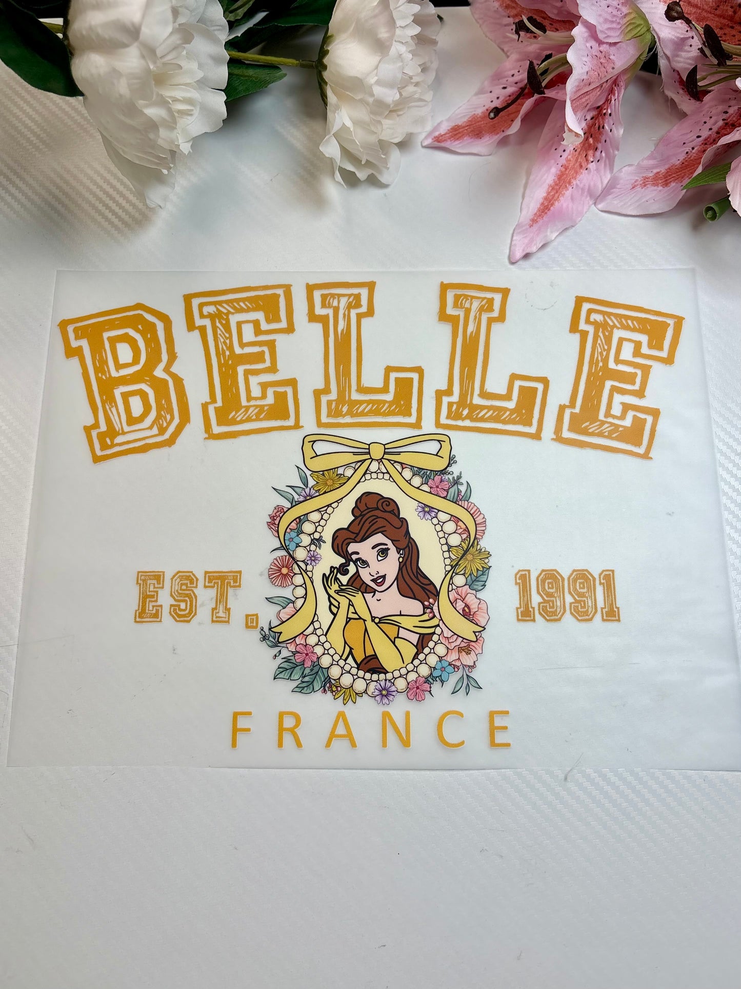 Belle 11 inch DTF Print
