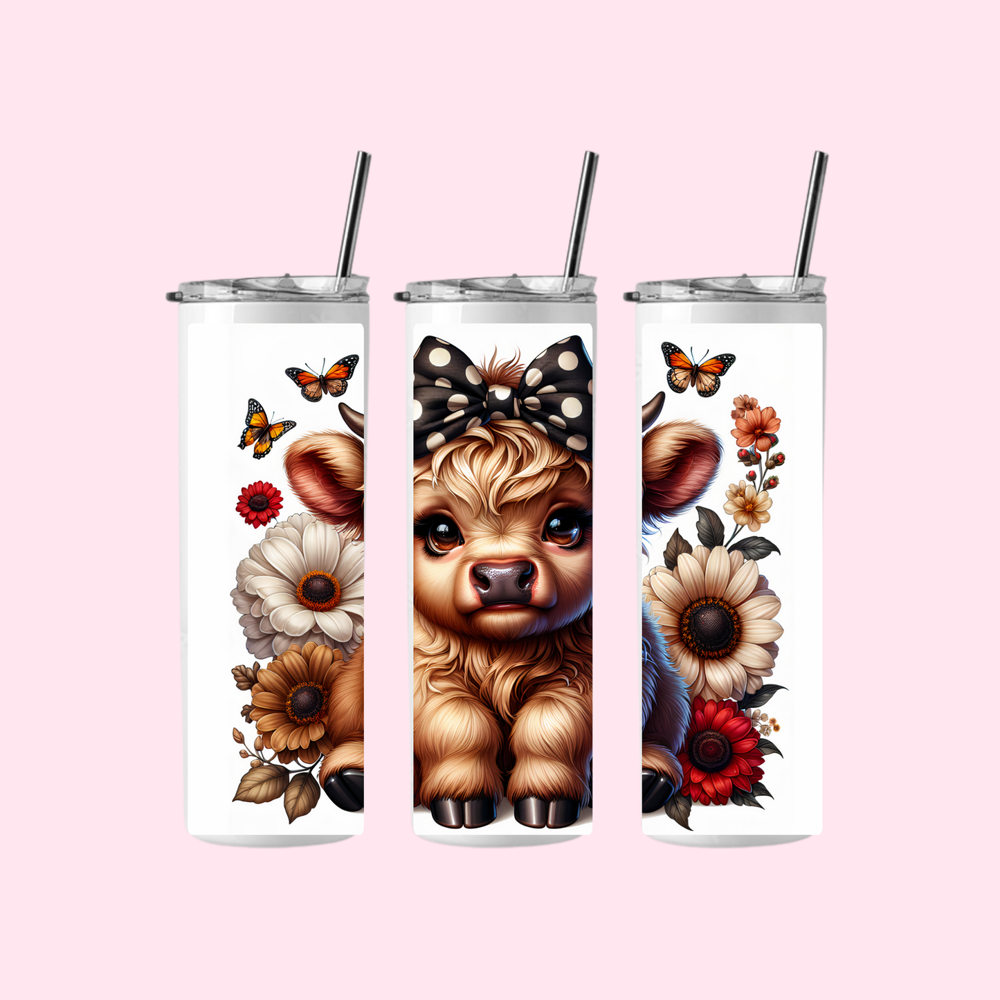 Cute Cow Lover 20oz Tumbler