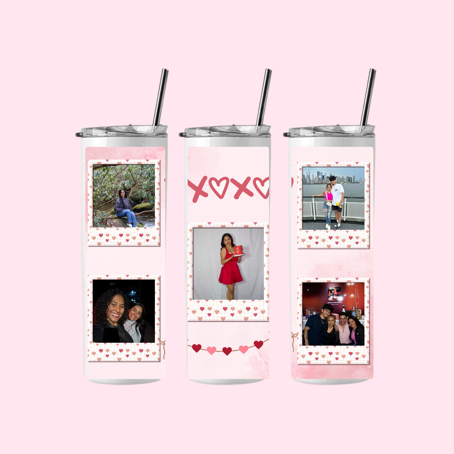 XOXO Customizable Picture 20 oz Tumbler