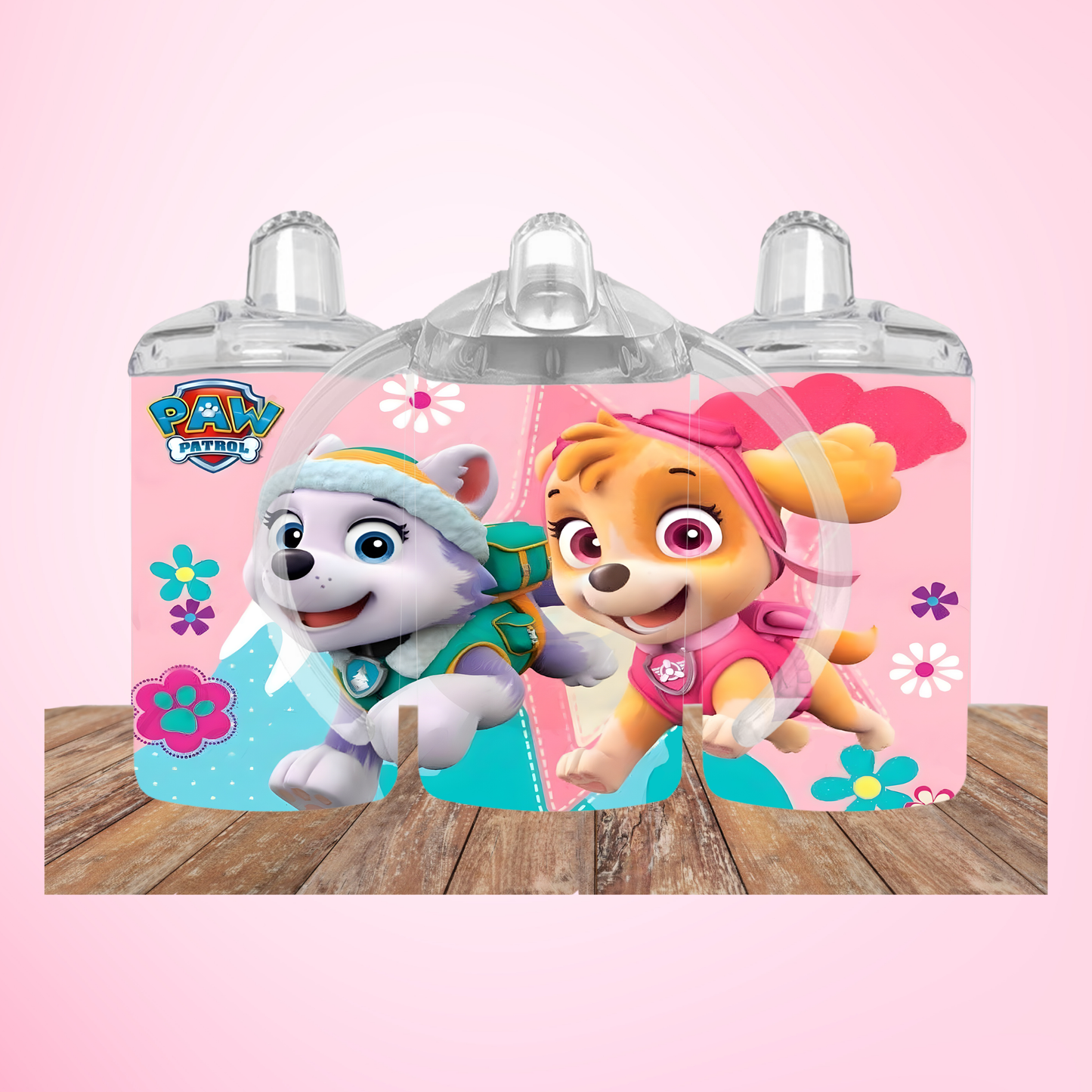 Girl Paw Patrol Inspired Sippy Cup