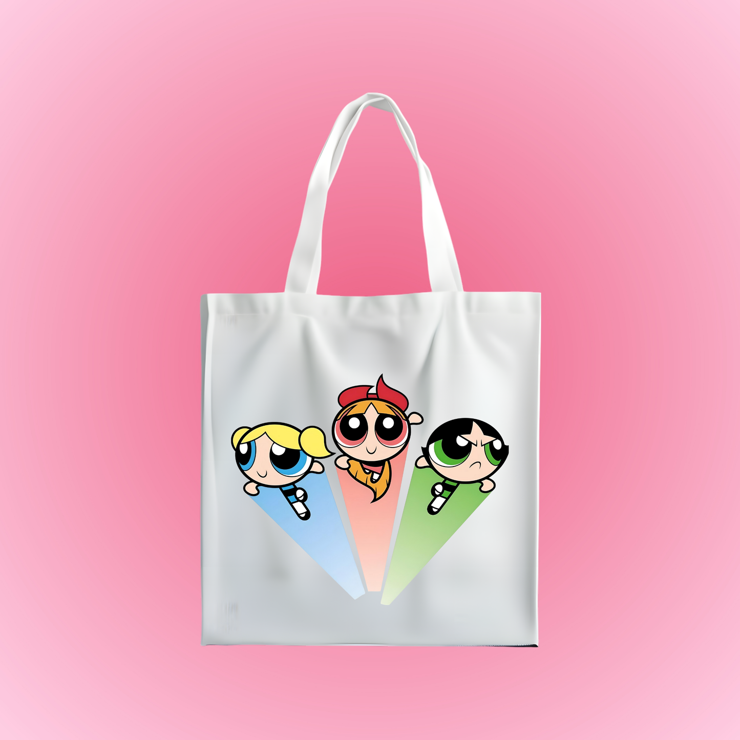 Powerpuff Girls Inspired Tote Bag