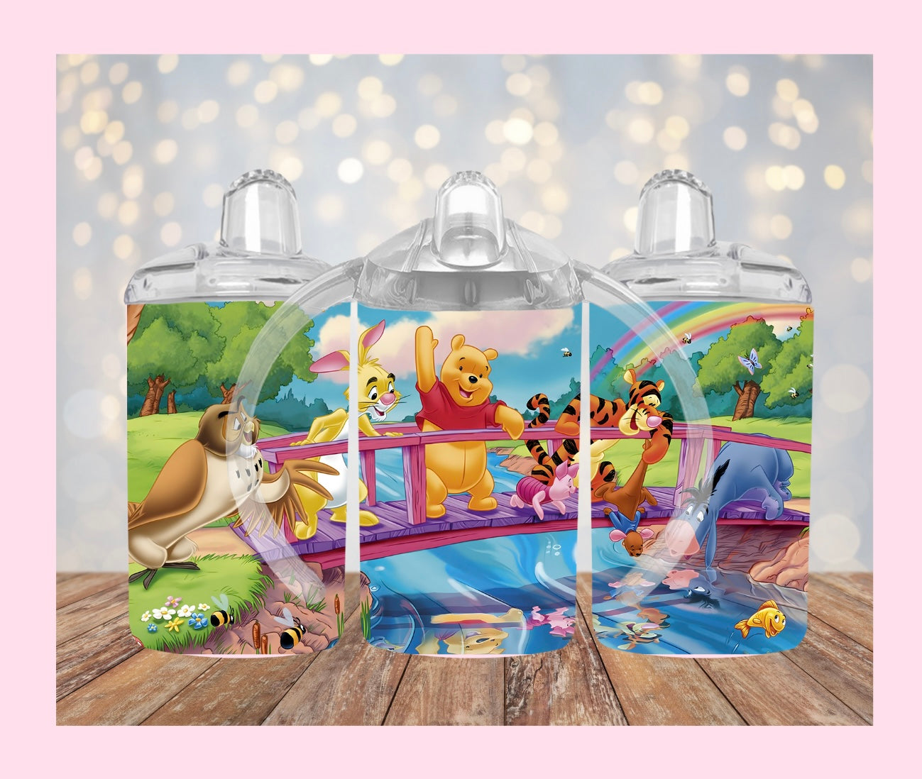 Pooh Inspired Sippy Cup