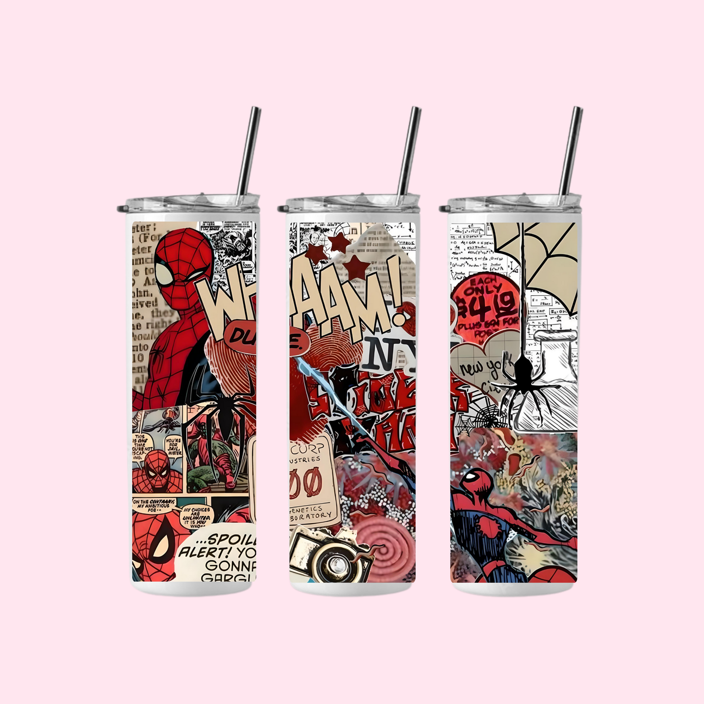 Spiderman & Marvel Inspired 20oz Tumbler