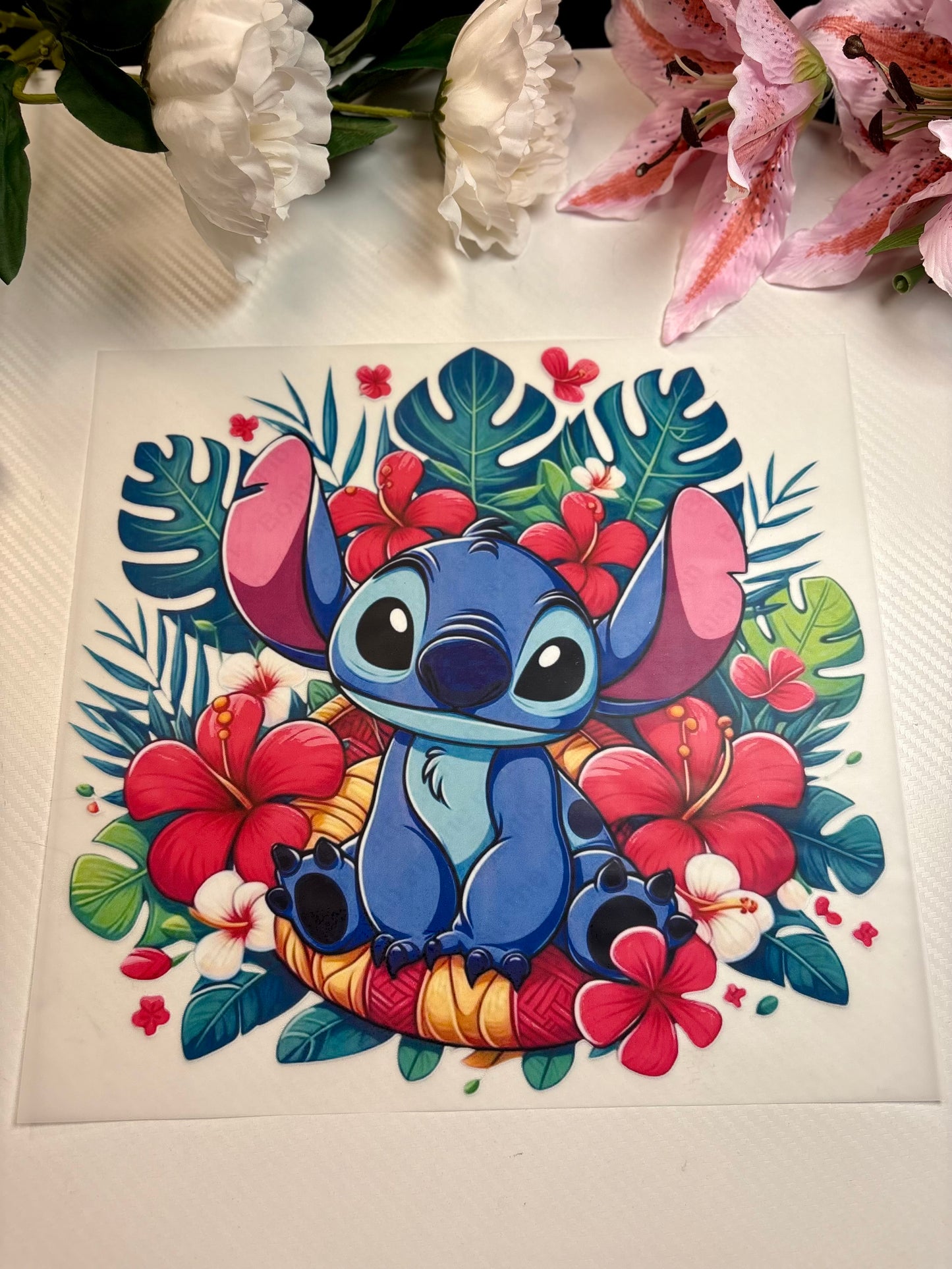 Hawaiian Stitch 11 inch DTF Print