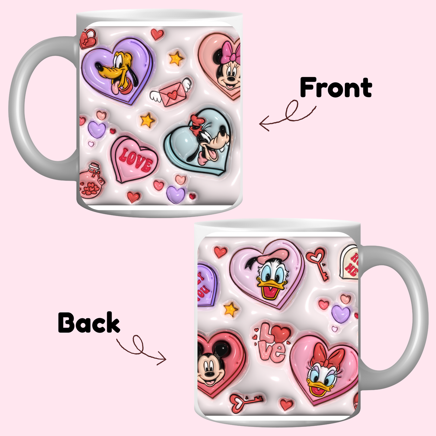 Mickey & Minnie Inspired Mug