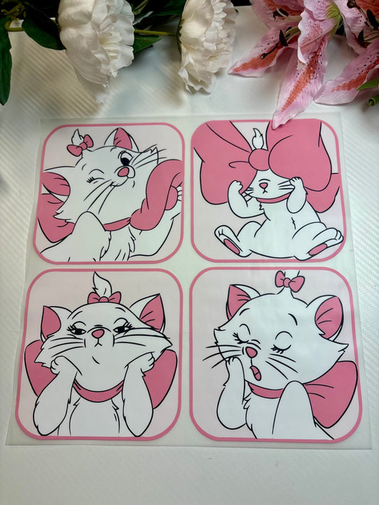 Marie Cat 11 inch DTF Print