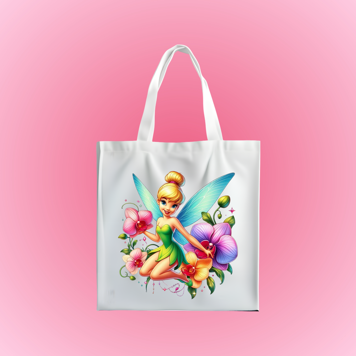 Tinker Bell Inspired Tote Bag