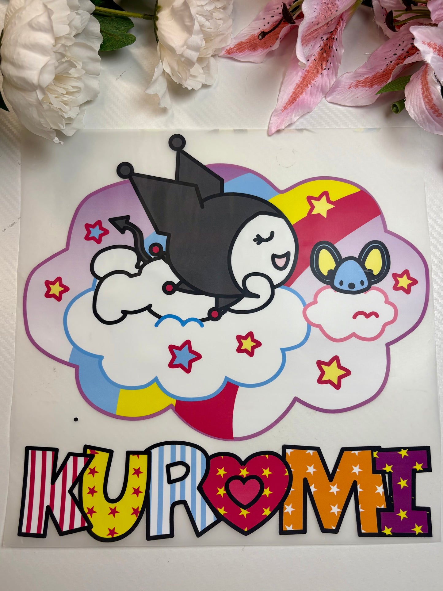 Kuromi 11 inch DTF Print