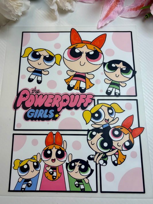 Powerpuff Girls 11 inch DTF Print