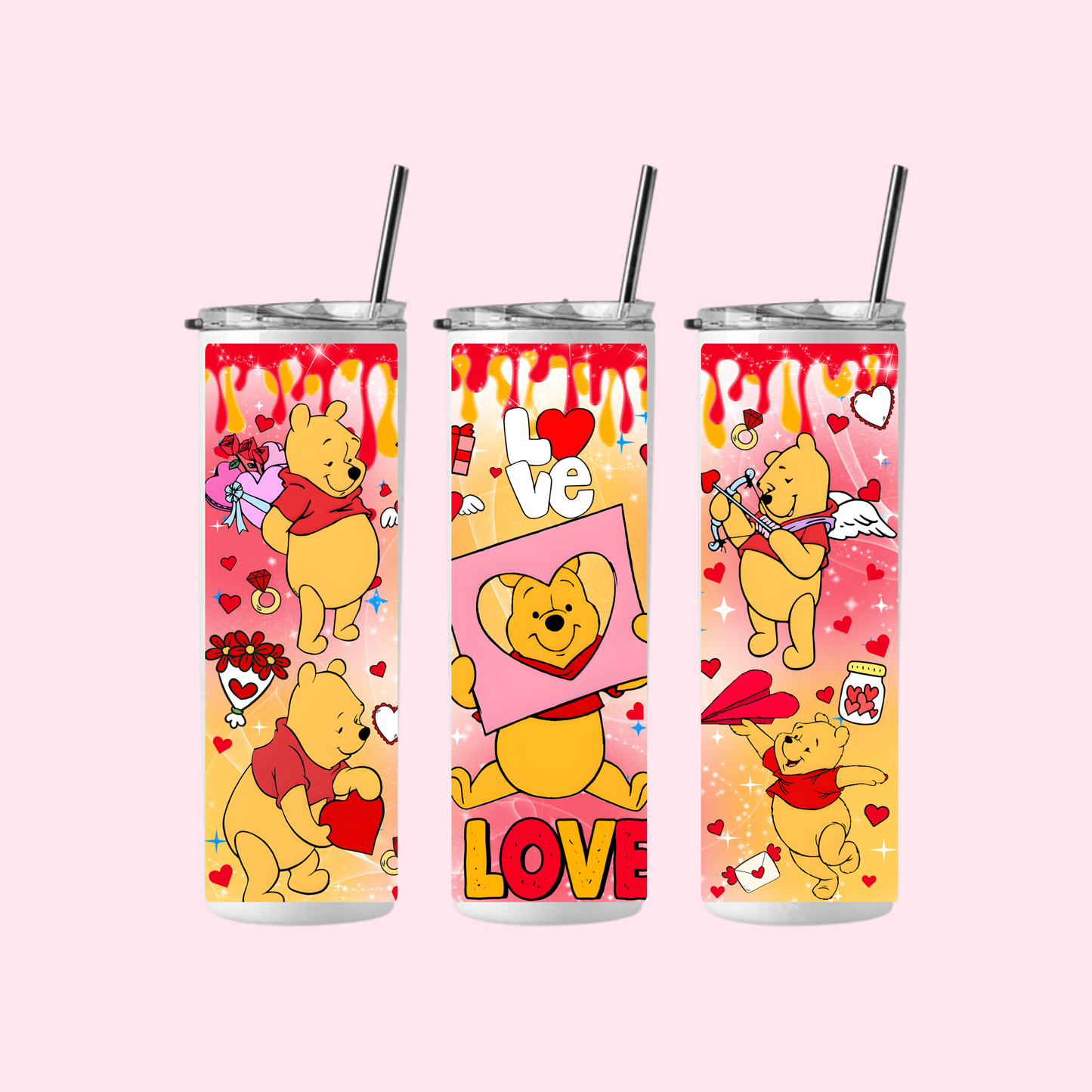Winnie the Pooh & Friends Inspired 20oz Tumbler