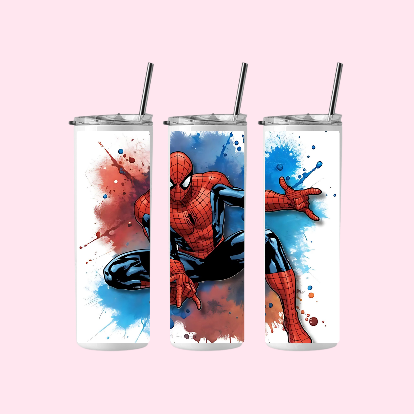Spiderman & Marvel Inspired 20oz Tumbler
