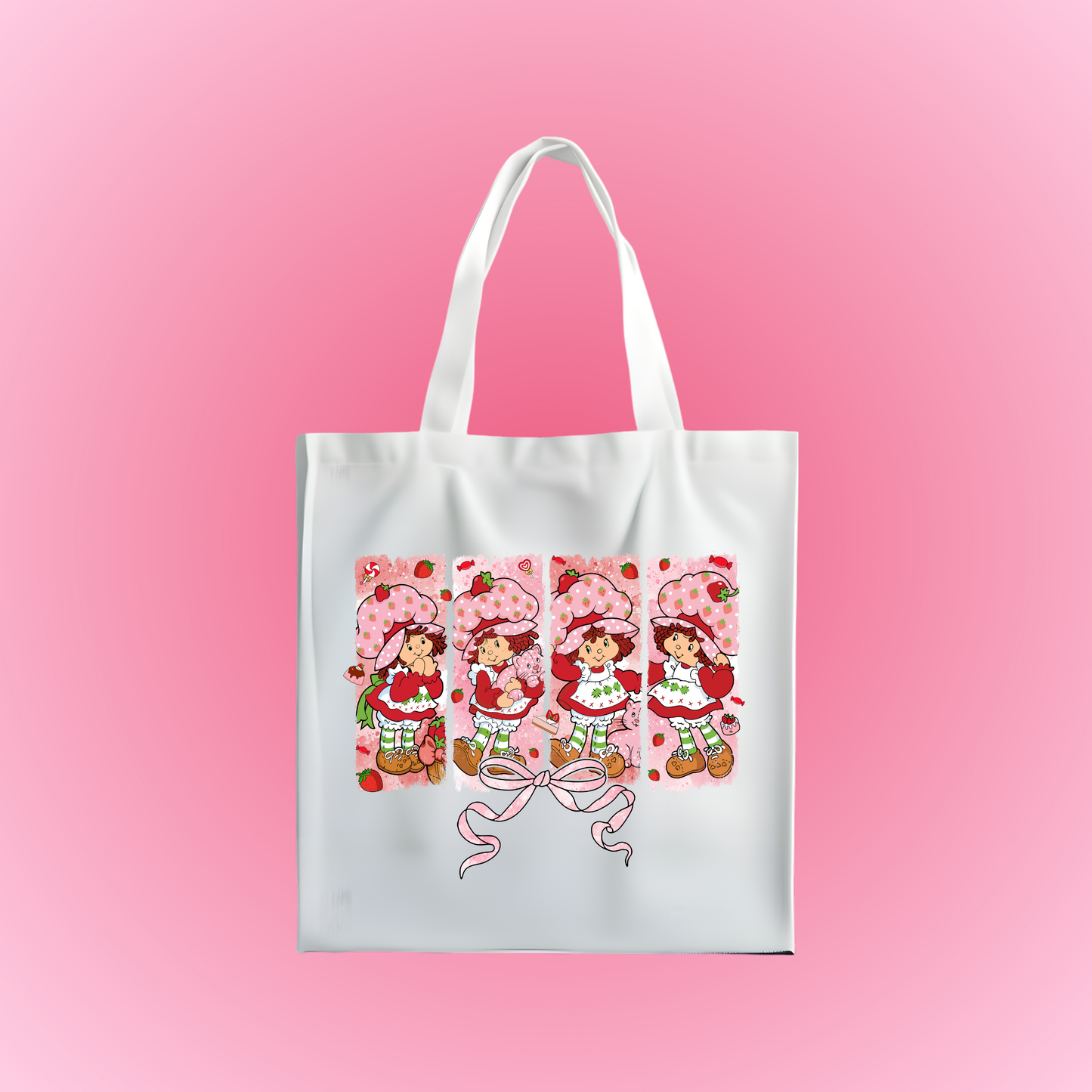 Strawberry Shortcake & Friends Inspired Tote Bag