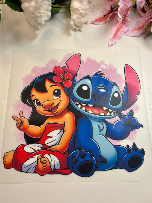Lilo & Stitch 11 inch DTF Print