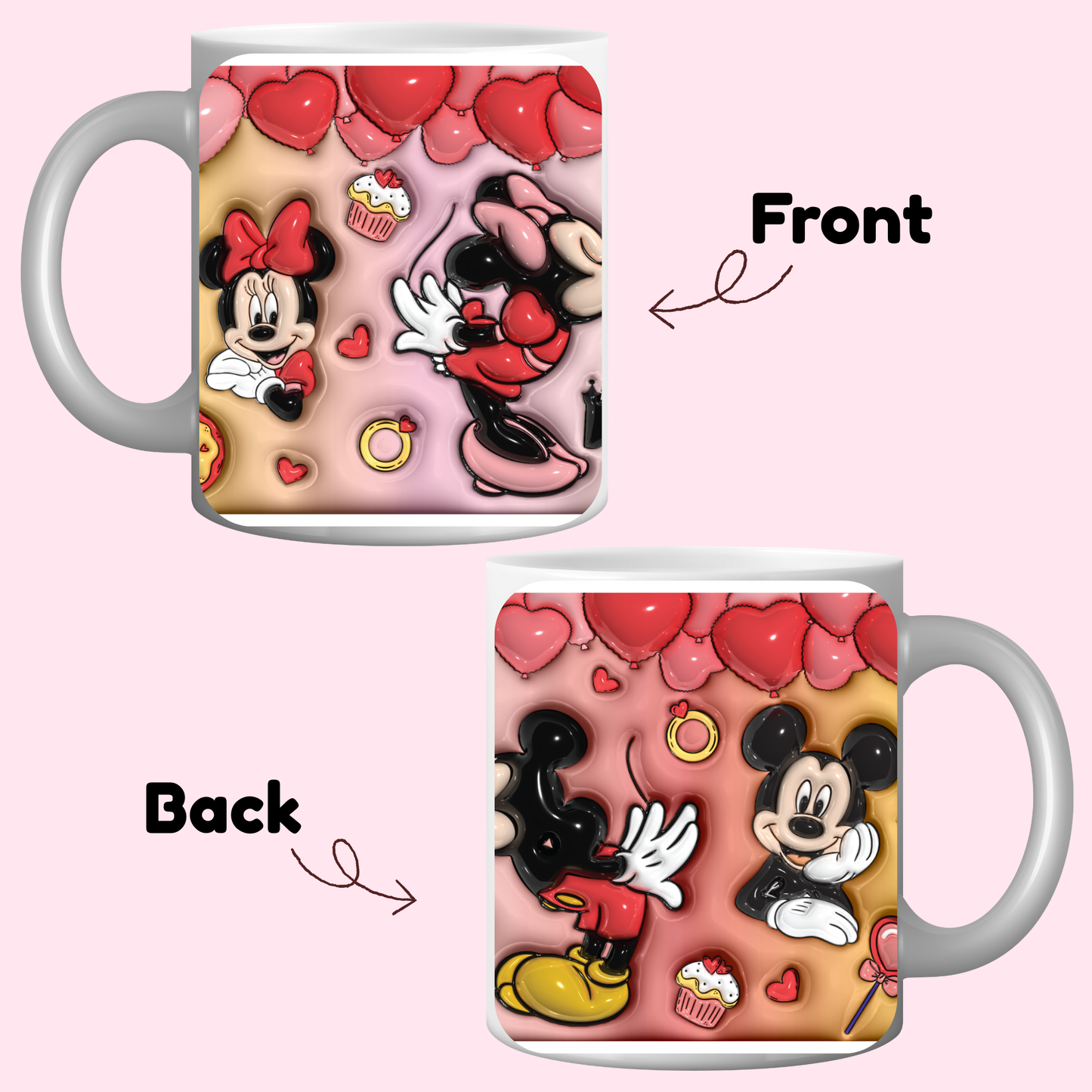 Mickey & Minnie Inspired Mug