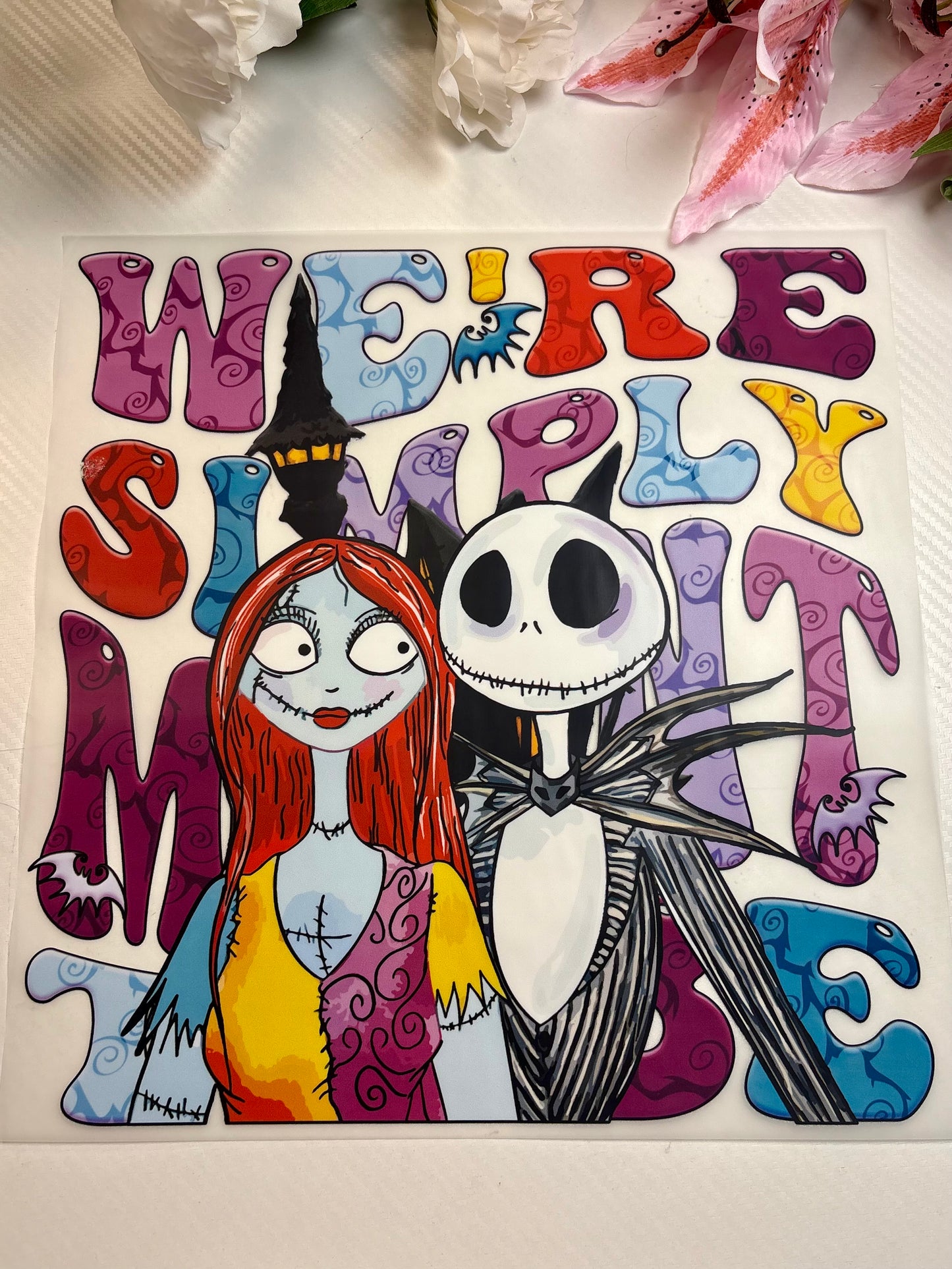 Nightmare Before 11 inch DTF Print