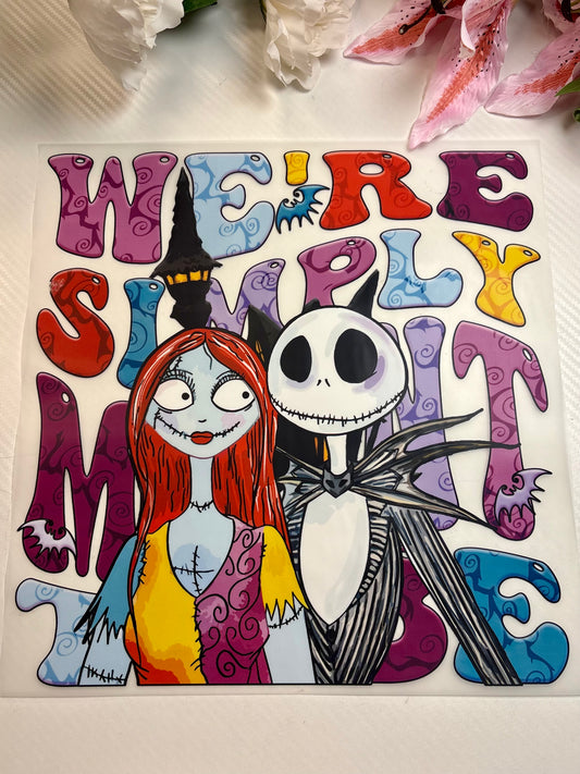 Nightmare Before 11 inch DTF Print
