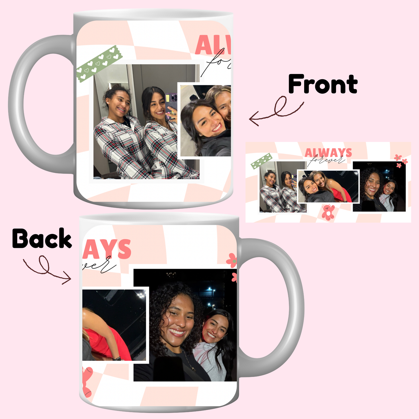 Always Forever Custom Picture Mug
