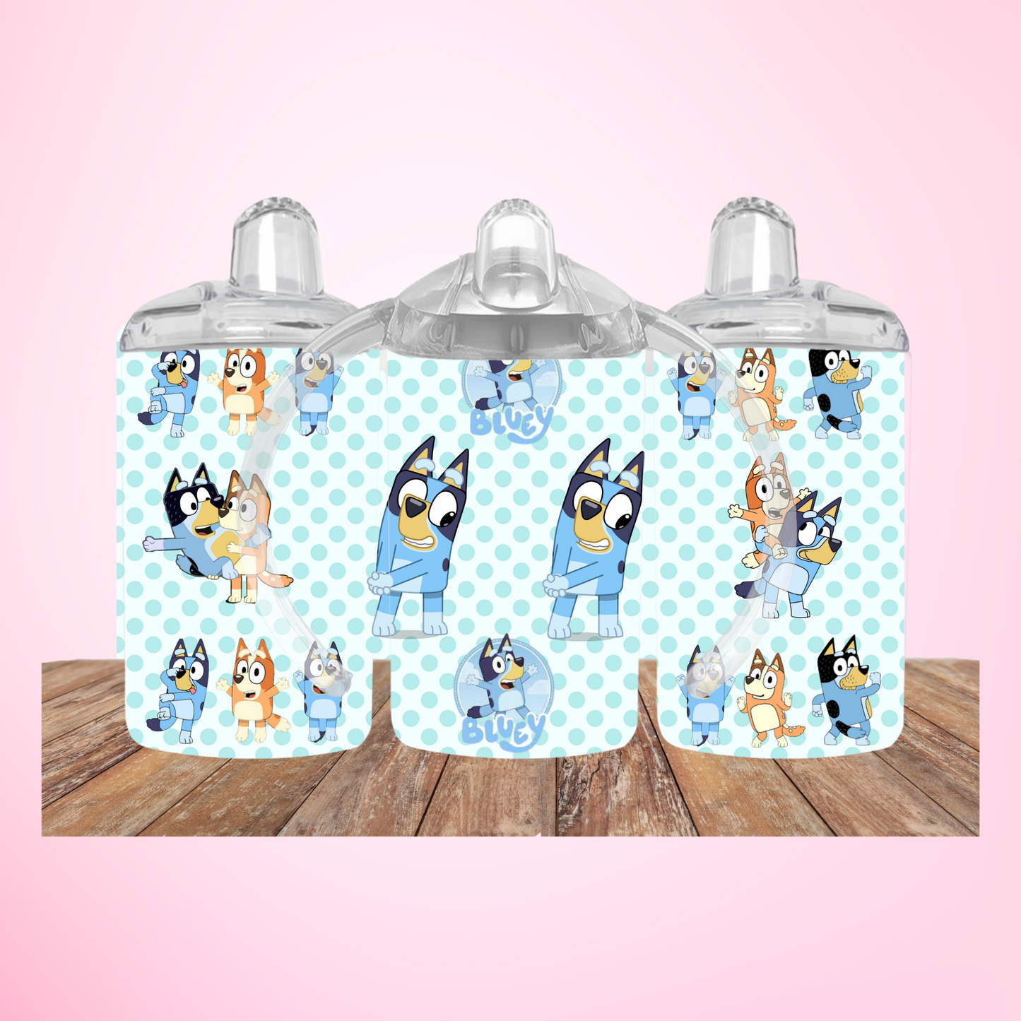 Bluey Inspired Sippy Cup