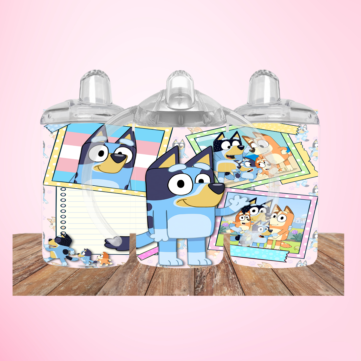 Bluey Inspired Sippy Cup