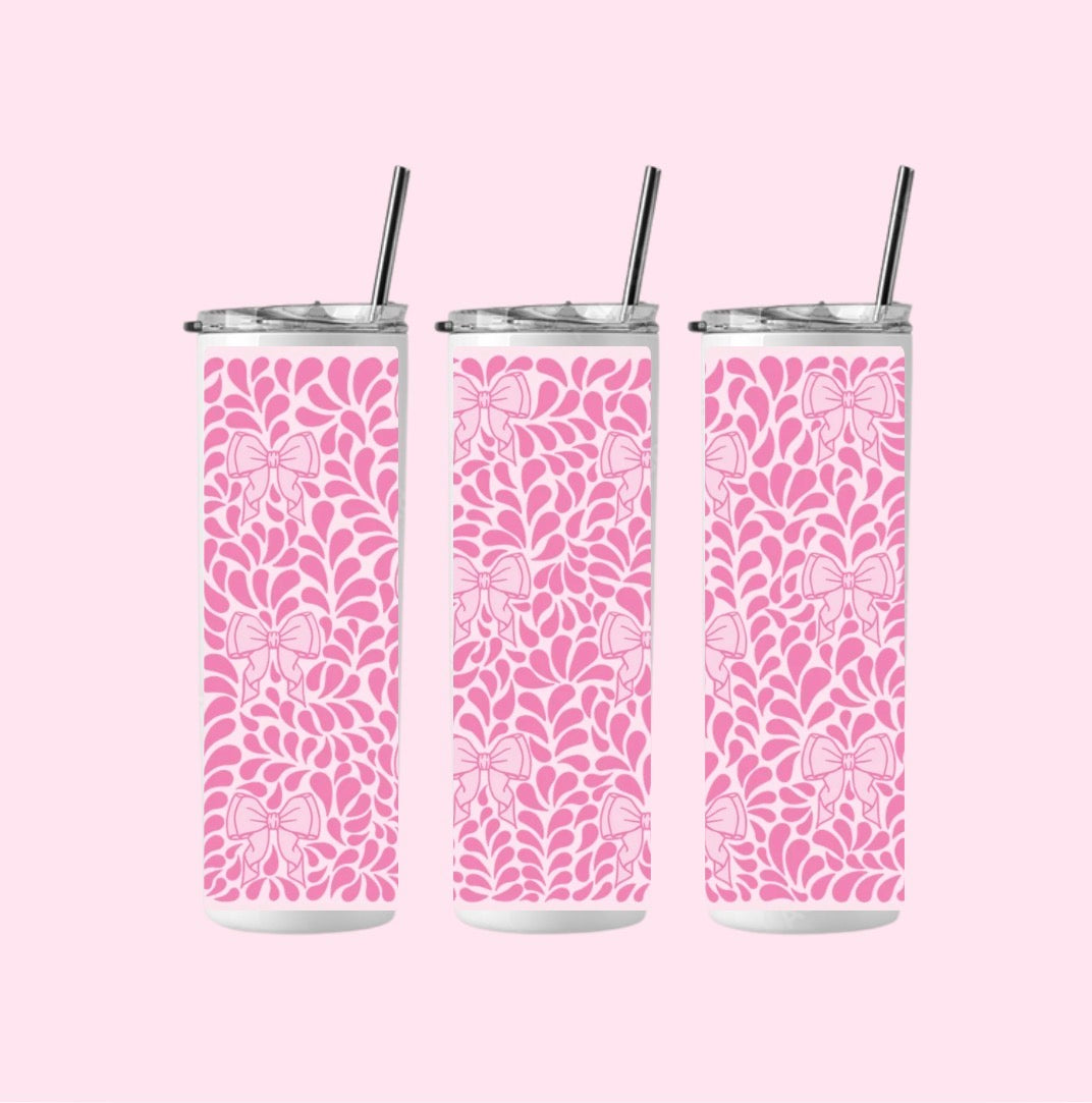 Pink Coquette Talavera 20oz Tumbler